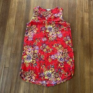 Beachlunchlounge Viscose Floral Print Dress